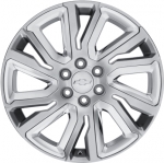 ALY5901U77 Silverado, Suburban, Tahoe, Sierra, Yukon Wheel/Rim Hyper Silver #84040800