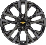 ALY5903U45/5902 Silverado, Suburban, Tahoe, Sierra, Yukon Wheel/Rim Black Painted #84253948