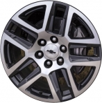 ALYGB097U30 Chevrolet Colorado, Silverado 1500 Wheel/Rim Charcoal Machined #23376225
