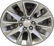ALY5919U30.LS86 Chevrolet Silverado 1500 Wheel/Rim Grey Machined #84486663