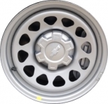 STLGN096U20 Chevrolet Colorado, Silverado, GMC Sierra 1500 Wheel/Rim Steel Silver #84440191