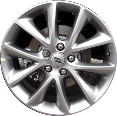 Dodge Durango 2019-2020 powder coat smoked hyper 20x8 aluminum wheels or rims. Hollander part number ALY2496U78/2662, OEM part number 1XC17DD5AA.