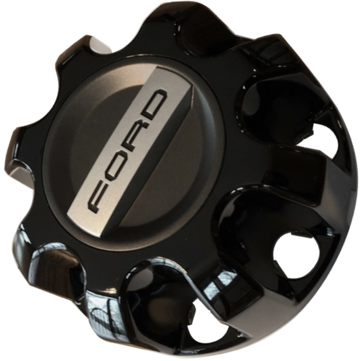 C10104R Ford F-250, F-350 SRW OEM Black Rear Center Cap #KC3Z1130BA