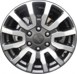 ALY10233 Ford Ranger Wheel/Rim Charcoal Machined #KB3Z1007B