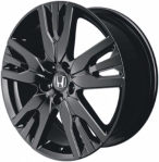 ALY63149U46 Honda Passport, Pilot Wheel/Rim Black Painted #08W20TG7100B