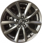 ALYMX049U35 Mazda3 Hatchback Wheel/Rim Grey Painted #9965B57080
