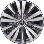 ALY65863U30 Mitsubishi Outlander Wheel/Rim Charcoal Machined #4250F623