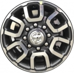 ALY2694U90 Dodge Ram 2500, 3500 Wheel/Rim Charcoal Polished #6MS031AUAA