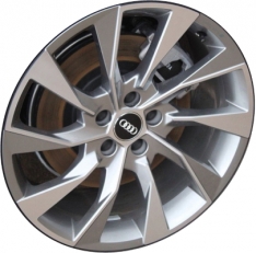 ALY59127 Audi A4 Wheel/Rim Grey Machined #8W0601025EL