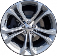 ALY2711 Dodge Challenger, Charger Wheel/Rim Silver Painted #6TE81DD5AA