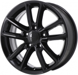 ALY2399U45 Dodge Grand Caravan, Journey Wheel/Rim Black Painted #1SP68DD5AA