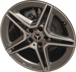 ALYMT022U35 Mercedes-Benz A220, A250, CLA250 Wheel/Rim Grey Machined #17740115007X44
