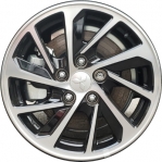ALYMK087U45 Mitsubishi Eclipse Cross Wheel/Rim Black Machined #4250F981