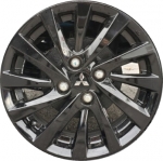 ALY65853U45 Mitsubishi Mirage G4 Wheel/Rim Black Painted #4250F878
