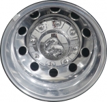 ALY2702 Dodge Ram 3500 DRW Rear Wheel/Rim Polished #4755285AA