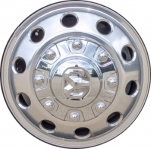 ALY2701 Dodge Ram 3500 DRW Front Wheel/Rim Polished #4755284AA