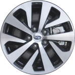 ALY68880 Subaru Outback Wheel/Rim Charcoal Machined #28111AN04A