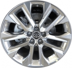 ALY75265 Toyota Highlander Wheel/Rim Platinum Clad #4260D0E030