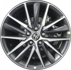 ALY69133U30 Toyota Camry Wheel/Rim Grey Machined #4261106J50