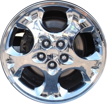Chrysler Sebring 1997-2000 chrome 16x6.5 aluminum wheels or rims. Hollander part number ALY2099U85.BPERF, OEM part number Not Yet Known.