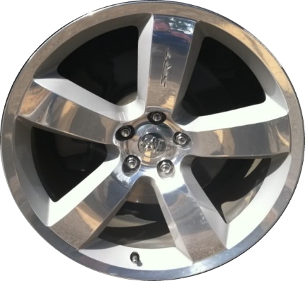 Dodge Challenger 2008-2010, Charger RWD 2006-2010 silver polished 20x9 aluminum wheels or rims. Hollander part number 2262U15.LS20, OEM part number Not Yet Known.