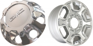 C97376 GMC Sierra 2500, 3500 OEM Chrome Center Cap #22909154
