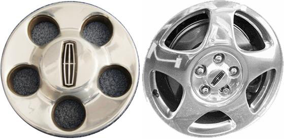 C3369U01 Lincoln LS OEM Center Cap Polished #XW431A096HB