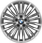 ALY86408 BMW 430i, 440i Wheel/Rim Grey Machined #36116877137