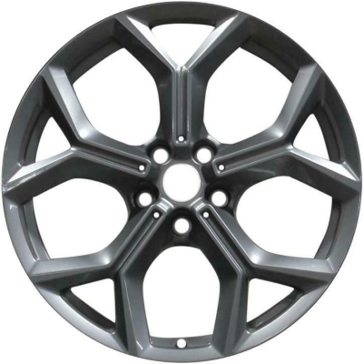 BMW X3 2020-2024, X4 2020-2024 powder coat grey 19x7.5 aluminum wheels or rims. Hollander part number 86529, OEM part number 36116877327.