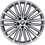 ALY86430 BMW 840i, M850i Wheel/Rim Grey Machined #36116884205
