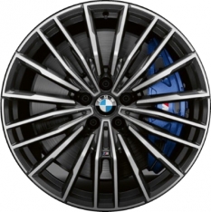 ALY86425 BMW 840i, M850i Wheel/Rim Charcoal Machined #36118072025