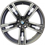 ALYCC06 BMW 840i, M850i Wheel/Rim Charcoal Machined #36118090019