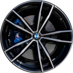 ALYCZ049 BMW 230i, 330e, 330i, 430i, M240i, M340i, M440i Wheel/Rim Black #36118090095