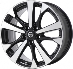 ALY62720U46 Nissan Altima Wheel/Rim Black Machined #403009HT4C