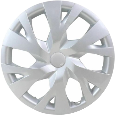 533s 14 Inch Aftermarket Silver Hubcaps/Wheel Covers Set