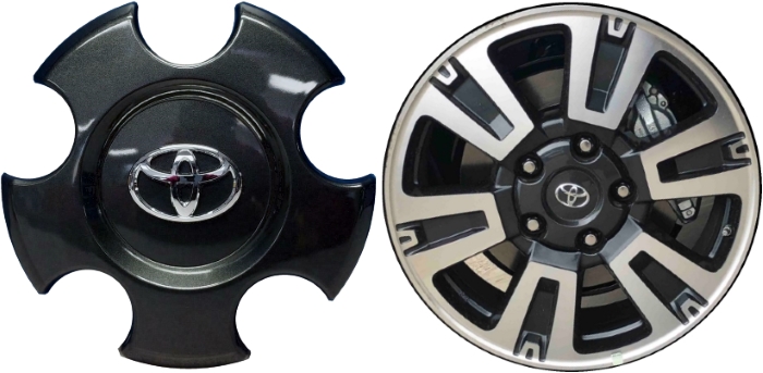 2014-16 Toyota Tundra Chrome Wheel Center Hubcap Hub Cover Cap OE 4260B-0C060 