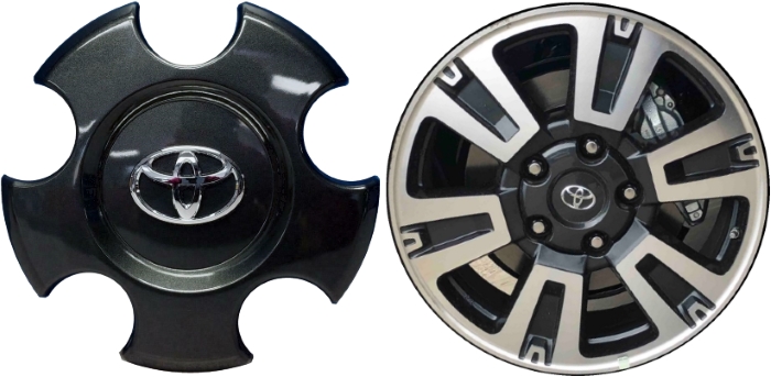C75159U03 Toyota Tundra TRD OEM Dark Charcoal Center Cap #4260B-0C070