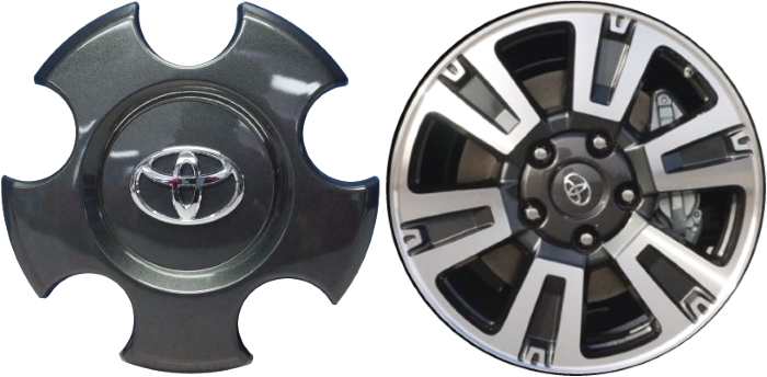 C75159U02 Toyota Tundra OEM Charcoal Center Cap #4260B-0C080