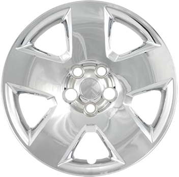 458c 17 Inch Aftermarket Bolt On Dodge Charger, Magnum Chrome Hubcaps/Wheel Covers Set