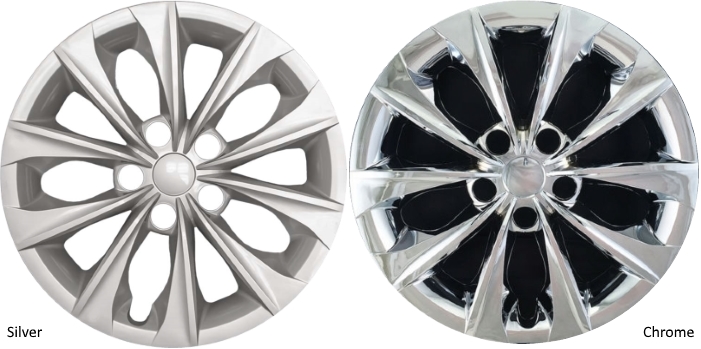 Motorup America Auto Hubcap Set of 4 Fits 10-11 Toyota Camry 16 inch Wheel Covers 