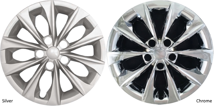 16 inch chrome hubcaps