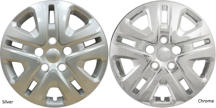 522 17 Inch Aftermarket Bolt On Dodge Caravan, Journey, Ram C/V Hubcaps/Wheel Covers Set