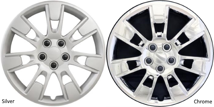 523 16HH Inch Aftermarket Hubcaps/Wheel Covers Set
