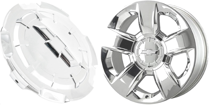 C5651 Chevrolet Silverado 1500, Tahoe, Suburban OEM Chrome Center Cap #20942001