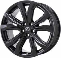 ALY74338U45 Lexus RX350, RX450h Wheel/Rim Black Painted #426110E790