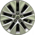 ALY75213U20 Toyota Mirai Wheel/Rim Silver Painted #4261A62010
