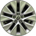 ALY75213U20 Toyota Mirai Wheel/Rim Silver Painted #4261A62010