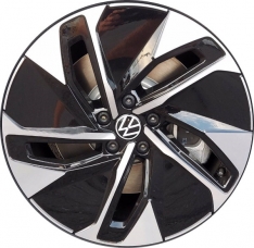 ALYWB057 Volkswagen ID.4 Wheel/Rim Black Machined #11A601025FZZ