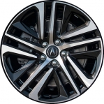 ALY71667U30 Acura MDX Wheel/Rim Charcoal Machined #08W20TYA200