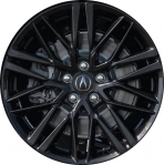 ALY71669U45 Acura MDX Wheel/Rim Black Painted #08W20TYA200B
